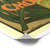 Poster Cacao en chocolat de Van Houten 1899 (Coin)