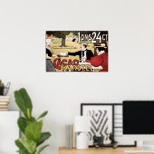 Poster CACAO FRANÇAIS KARSTEL Chocolat Boisson Café-boiss (Bureau à domicile)