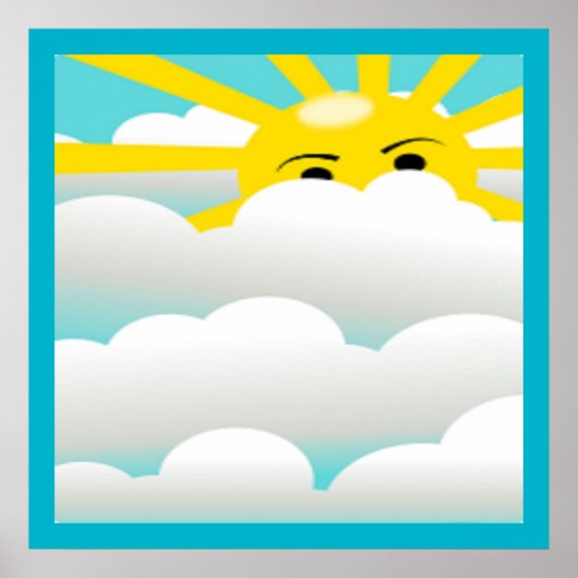 POSTER CACHAGE DU SOLEIL (Devant)