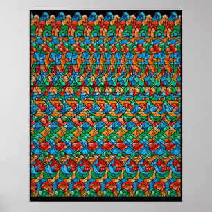 Poster caché 3D Stéréogramme - Jolly roger