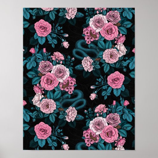 Poster Caché en rose 2 (Devant)