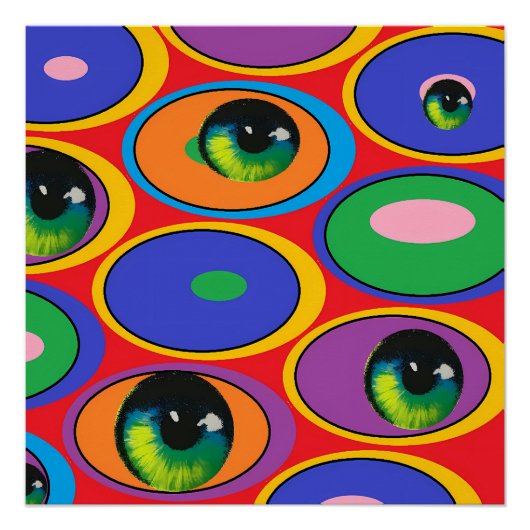 Poster Cache-œil (Devant)