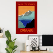 Poster Cachemire (Bureau à domicile)
