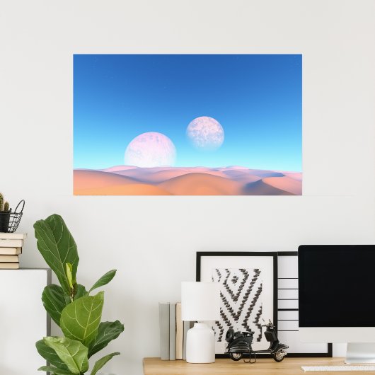 Poster Cachemire (Bureau à domicile)