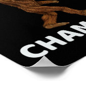 Poster Cacher Et Chercher Champion Bigfoot Fun Dit Big Fo (Coin)