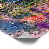 Poster Cacophonie de couleur (Coin)