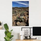 Poster Cactus (Bureau à domicile)