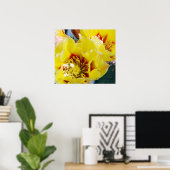 Poster Cactus à poires jaunes (Bureau à domicile)