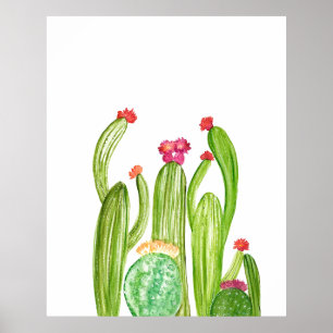 Poster Cactus Cactus Arizona Desert Art Succulent