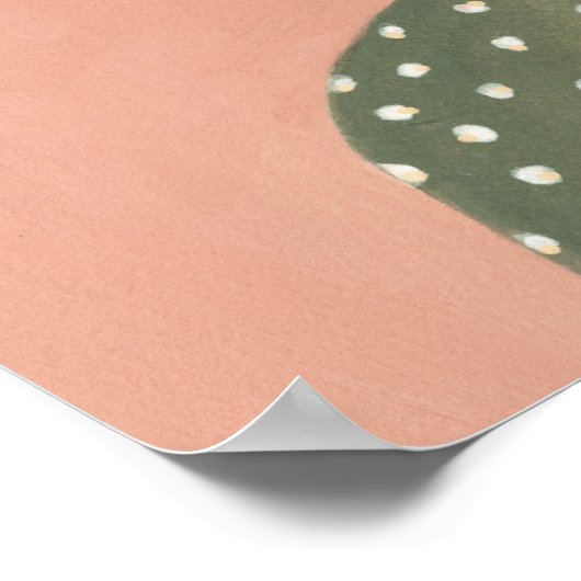 Poster Cactus coralliens (Coin)