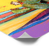 Poster Cactus du désert (Coin)