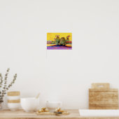 Poster Cactus du désert (Cuisine)