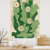 Poster Cactus en fleurs (Cuisine)