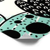 Poster Cactus En Floraison : Charme Sans Mains (Coin)