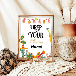 Poster Cactus Panties Drop Bachelorette Party Jeu