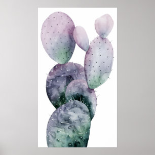 Poster Cactus pourpre