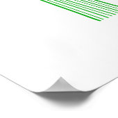 Poster Cactus sous le décor de la pépinière (Coin)