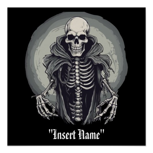 Poster Cadavre à capuchon (Devant)