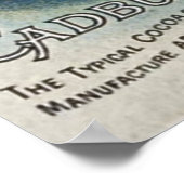 Poster Cadbury's ~ Coca Drinking Chocolate ~ UK 1890 (Coin)