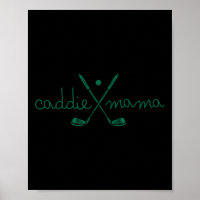 Caddie Mama Cute Golfing Golfing Maman Golf 1ère n