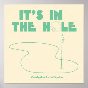 Poster Caddyshack   C'est dans le trou