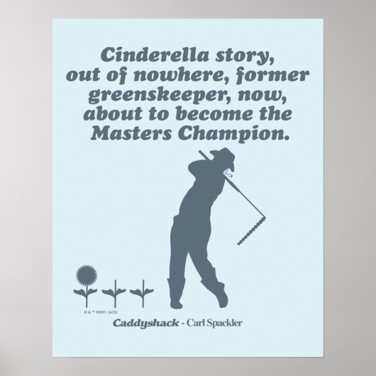 Poster Caddyshack | Histoire des parapluies (Devant)