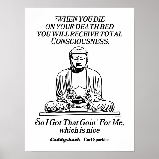 Poster Caddyshack J'Ai Compris Ça Me Va (Devant)