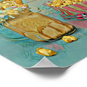 Poster Cadeau amoureux de crème glacée (Coin)