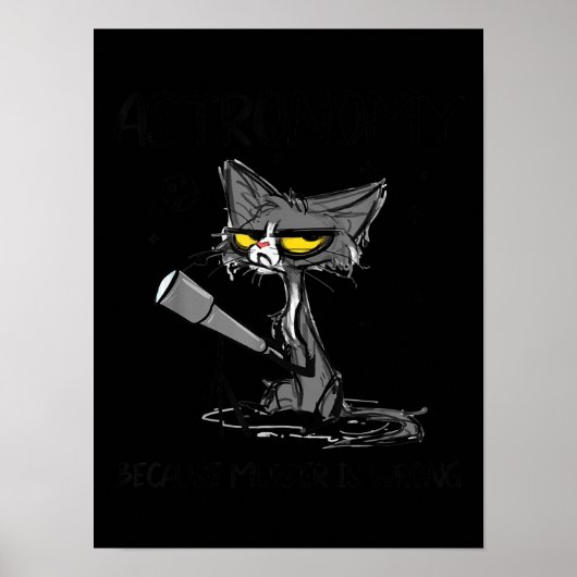 Poster Cadeau Amoureux des chats | Cadeau Pour Chat Lover (Devant)