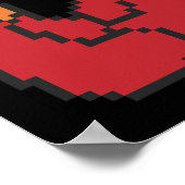 Poster Cadeau Amusant Codes 45s Jeu Vidéo 90s (Coin)