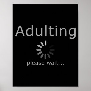 Poster Cadeau amusant pour adultes 18 ans Filles Garçons