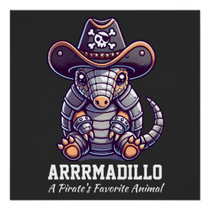 Poster Cadeau Armadillo   Livraison gratuite   T-shirt Ar