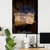 Poster cadeau brillant (Bureau à domicile)