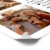 Poster Cadeau commémoratif pour 70 raisons de vous aimer (Coin)