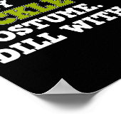 Poster Cadeau Costume Pickle (Coin)