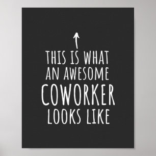 Poster Cadeau Coworker, Mug Coworker, Super Coworker