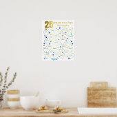 Poster Cadeau d'anniversaire 25 ans - Raisons pour lesque (Cuisine)