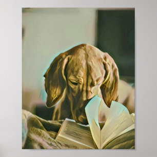 Poster Cadeau d'anniversaire du bibliothécaire