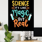 Poster Cadeau d'anniversaire | Science C'Est Comme De La (Bureau à domicile)