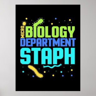 Poster Cadeau d'anniversaire   Service de micro-biologie 