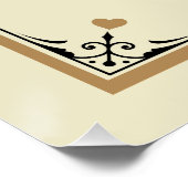 Poster Cadeau de bénédiction de mariage (Coin)