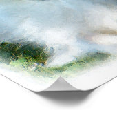 Poster Cadeau de Collie Rough d'art (Coin)