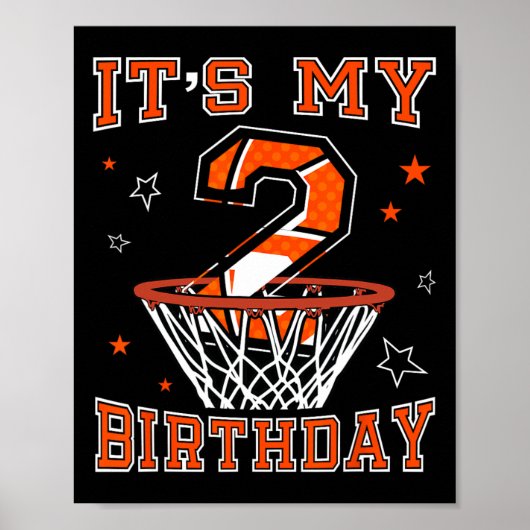 Poster Cadeau de dunk pour le 2e anniversaire de Sketll p (Devant)