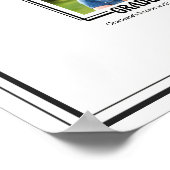 Poster Cadeau de fin d'études autographié (Coin)