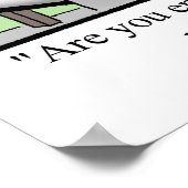 Poster Cadeau de l'affiche de l'Humour Médicale (Coin)