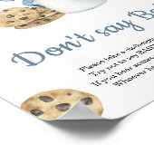 Poster Cadeau de lait pour bébé Ne dites pas bébé (Coin)