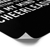 Poster Cadeau de meneuse de claque _1 (Coin)
