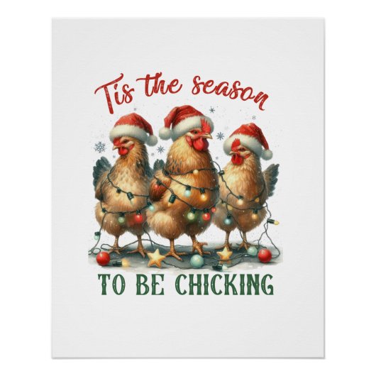 Poster Cadeau de Noël à choisir (Devant)