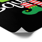 Poster Cadeau de Noël Elf Squad (Coin)