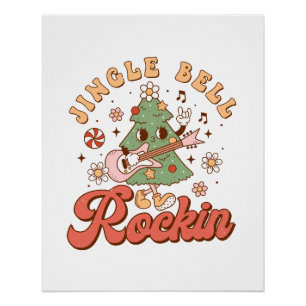 Poster Cadeau de Noël Jingle Bell Rockin